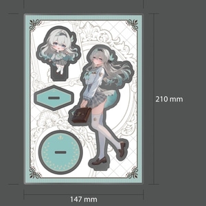 原神　C106　そらねこよほう　火ノ　アクリルスタンド 5種セット C106 火ノ そらねこよほう アクリルスタンド 胡桃 原神 - メルカリ