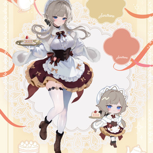 C107】BIGアクスタ(フリーナ/胡桃/コロンビーナ/瞬光)受注予約