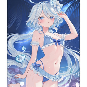 フリーナ 水着のフリーナ - 陸-rikuのイラスト - pixiv