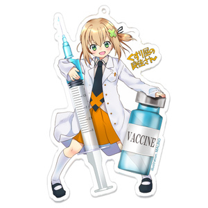 くすり屋の良佳さん　アクリルキーホルダー　良佳　白衣　Ver　001