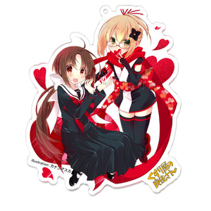 くすり屋の良佳さん　アクリルキーホルダー　良佳＆葵　Ver　001