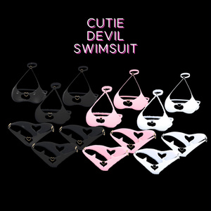 【Cutie Devil Swimsuit】 - 3 Avatars 缩略图 5