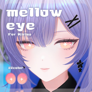 【莉々沙ちゃん対応】pure eye & mellow eye【EYE TEXTURE / 22color 3type & 14color 6type / 発光マスク & 瞳のふちマスク付き 】#moshimo_savedate 缩略图 24