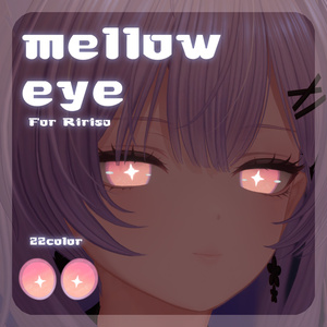 【莉々沙ちゃん対応】pure eye & mellow eye【EYE TEXTURE / 22color 3type & 14color 6type / 発光マスク & 瞳のふちマスク付き 】#moshimo_savedate 缩略图 25