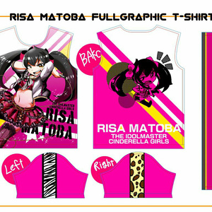 的場梨沙フルグラフィックTシャツ