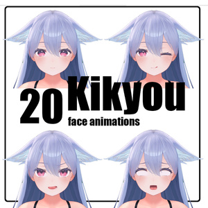 20 face animations for Kikyo 缩略图 5