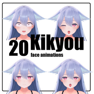 20 face animations for Kikyo 缩略图 2