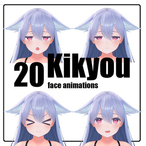 20 face animations for Kikyo 缩略图 3