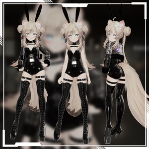 【Free!】【Manuka / マヌカ - 専用】Bunny Lady Latex Outfit 缩略图 6