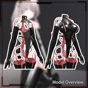 【複数アバター対応】LivingBodysuit Alpha v1.0 触手服α型 缩略图 6