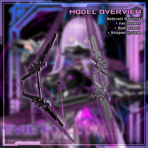 【複数アバター対応】EvilFall Fox Set 恶堕战斗员_狐 v1.0 缩略图 15