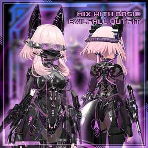 【複数アバター対応】EvilFall Fox Set 恶堕战斗员_狐 v1.0 缩略图 12