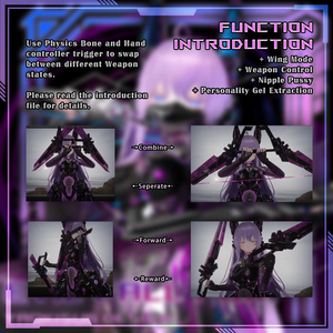 【複数アバター対応】EvilFall Fox Set 恶堕战斗员_狐 v1.0 缩略图 10