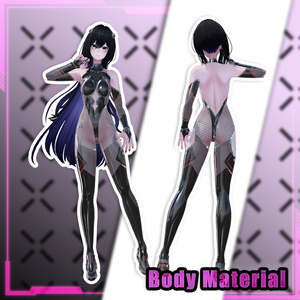 【複数アバター対応】Taimanin Bodysuit 忍者风战斗服 v1.0 缩略图 3