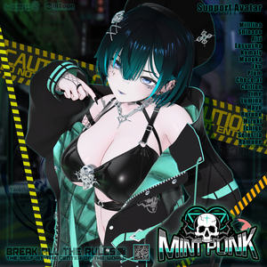 📀MintPunk💿青柠朋克 v1.0 【複数アバター対応】