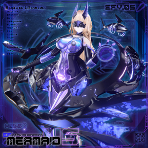 Evil Fall Mermaid 人鱼战斗员 v1.0 【複数アバター対応】