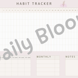 HABIT TRACKER- simple 