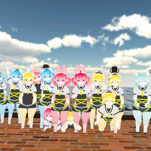オリジナル３Ⅾモデル「ケモロリ水兵さん」 缩略图 2