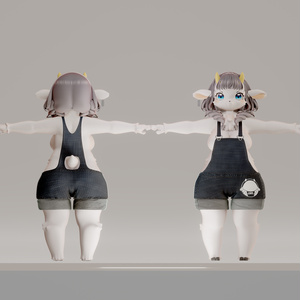 VRchat向けオリジナル３Dケモノアバター「やよい」 缩略图 2