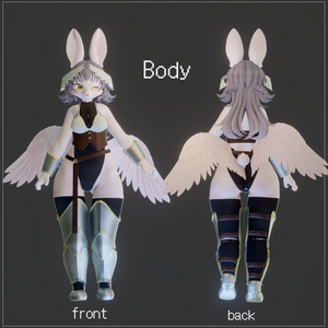 VRchat向けオリジナル３Dモデル「Daphne(ダフニー)」 缩略图 2
