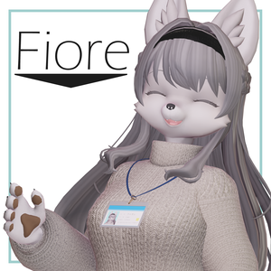 VRChat向けオリジナルアバター「Fiore（フィオレ）」
