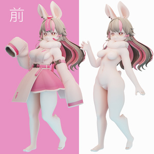 同梱版VRChat向けオリジナルアバター「珠々羅（しゅしゅら）」/VRChat向けオリジナルアバター「凛羅（りら）」 缩略图 6