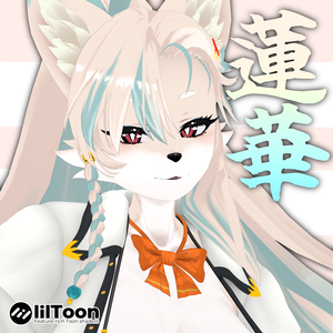 VRC向けオリジナル3Dモデル「蓮華(Renge)」