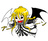 白黒マーブル