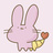 うさぎとえび