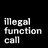 Illegal function call