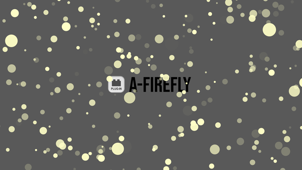 【After Effectsプラグイン】A_Firefly