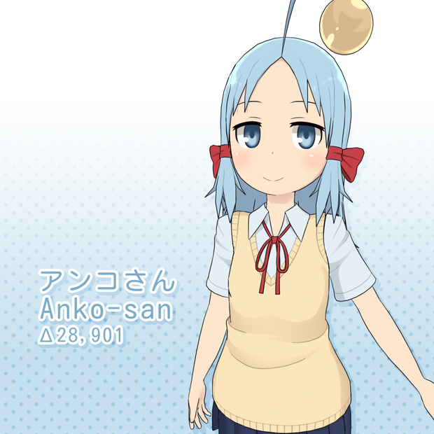 3Dモデル「アンコさん」 | 3D Model "Anko-san"