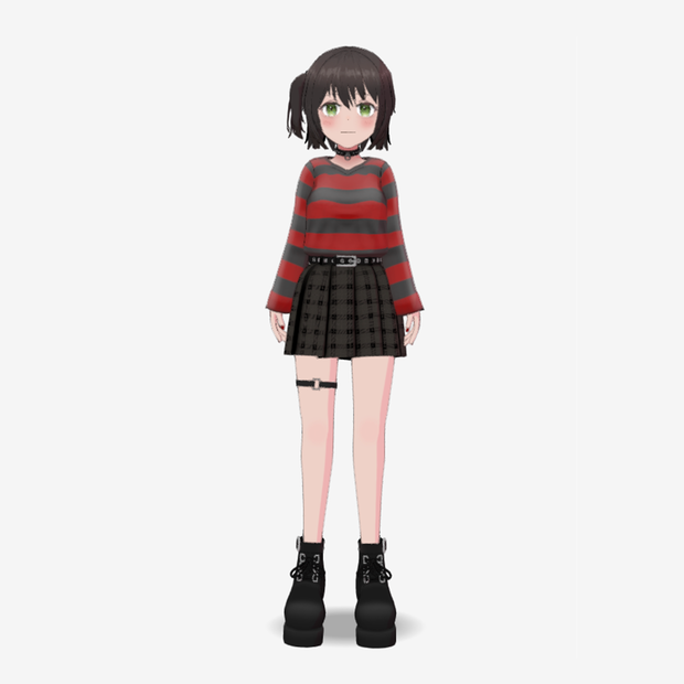 3Dモデル「kuro」