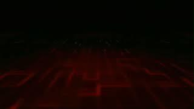 赤いグリッド状地平