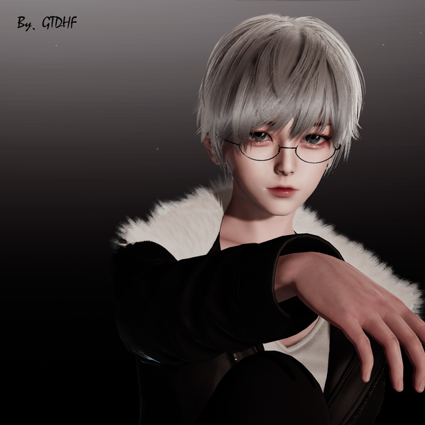 No. 14 “夜千涼宇” Honey Select 2 HS2 キャラクターカード Character Cards Graphics Preset
