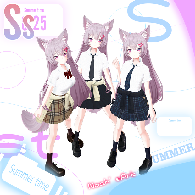 「ルフィナ(Rufina)」専用【3D衣装モデル】サマータイムSS