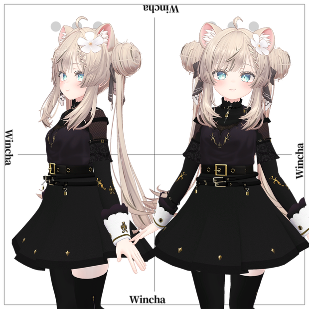 「マヌカ」専用【3D衣装モデル】Wincha