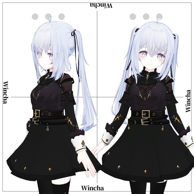 「サフィー」専用【3D衣装モデル】Wincha