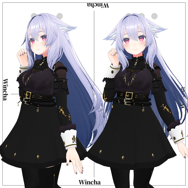 「桔梗」専用【3D衣装モデル】Wincha
