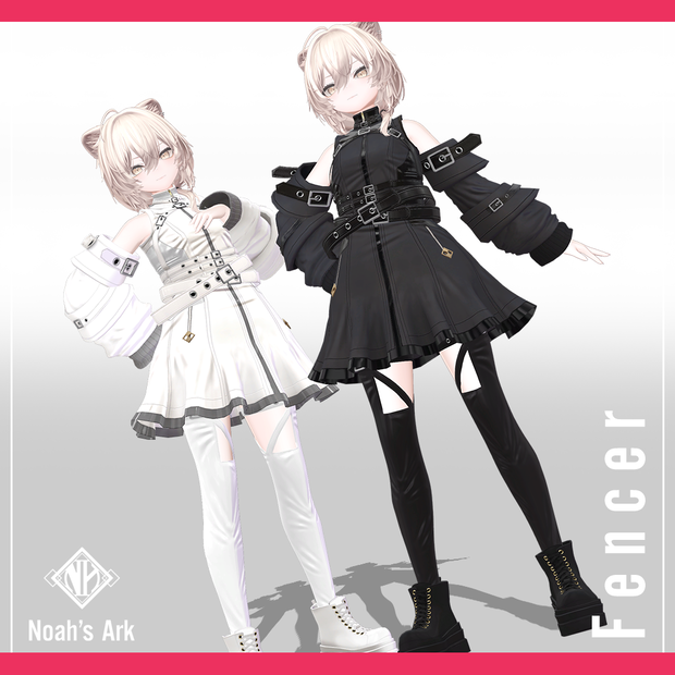 「真央」専用【3D衣装モデル】フェンサー / Fencer