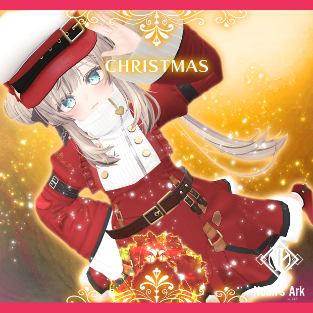 「マヌカ」専用【3D衣装モデル】キャンディスCHRISTMAS