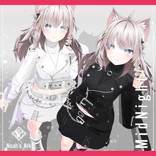 「しなの」専用【3D衣装モデル】ミッドナイト / MidNight