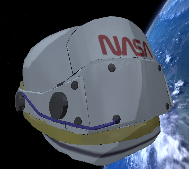 NASA VR Helmet (Hmd) From  1980s  