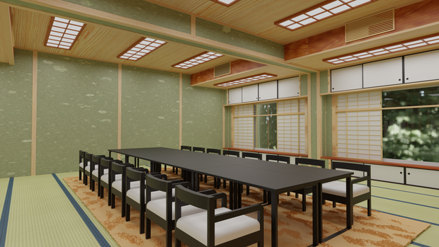 大広間BlenderDATA