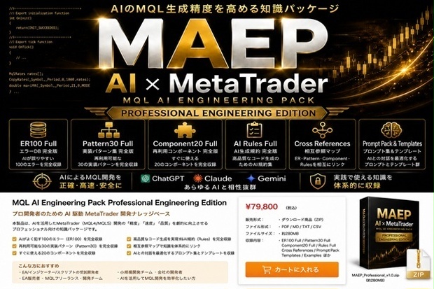 MQL AI Engineering Pack - Professional Engineering Edition (MAEP Professional)