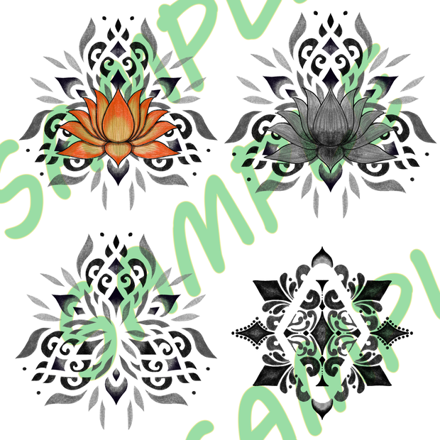 EthnicTattoo/ｴｽﾆｯｸﾀﾄｩｰ【VRC想定】