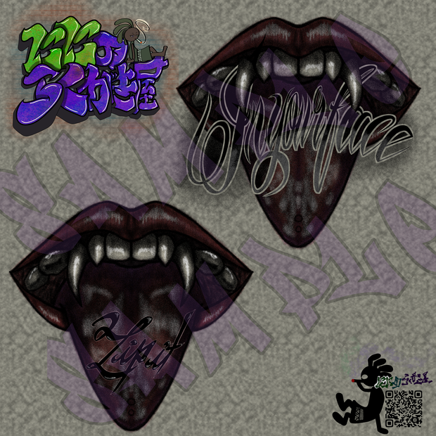 MouthTattooSet【VRC想定】