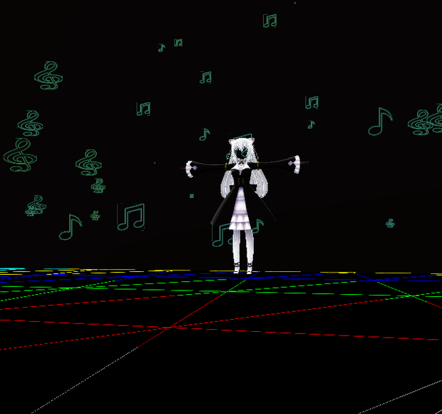 Note particles（跳ねる音符パーティクル）