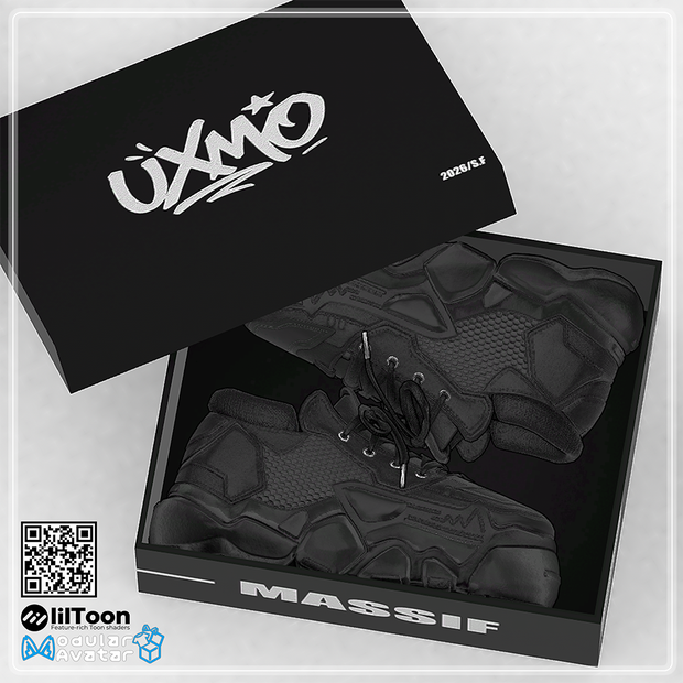 [SHOES][005][10 アバター対応]  MASSIF 👟 Chunky ST sneakers