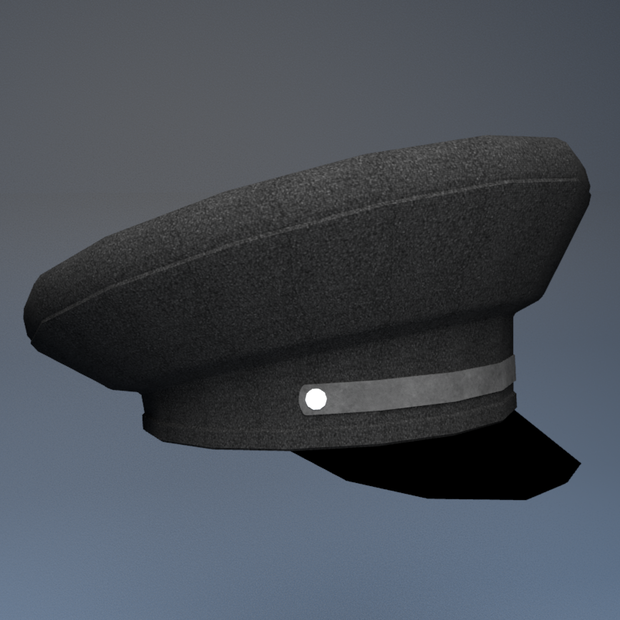 【3Dモデル】官帽
